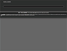 Tablet Screenshot of nzo.com
